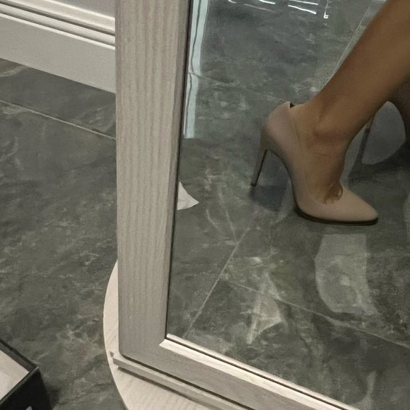 High heels, Leather, Shoes, Beige - Picture 12 of 16